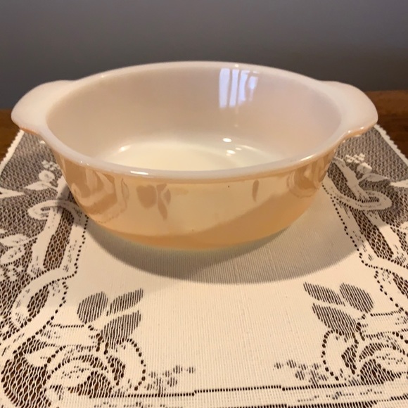 Fire King Other - Peach Luster 2 quart casserole dish baking dish